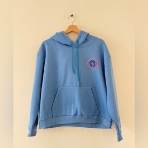 THE MAHJONG LINE HOODIE IN LIGHT BLUE SIZE XS/S